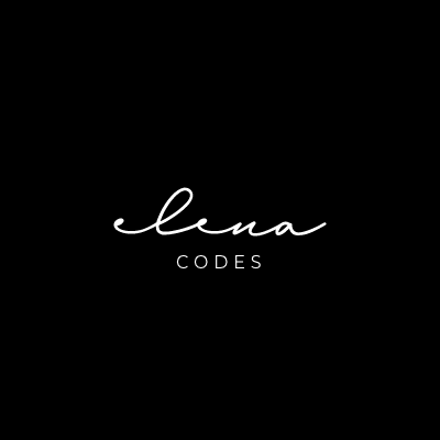 Work with us • elena.codes